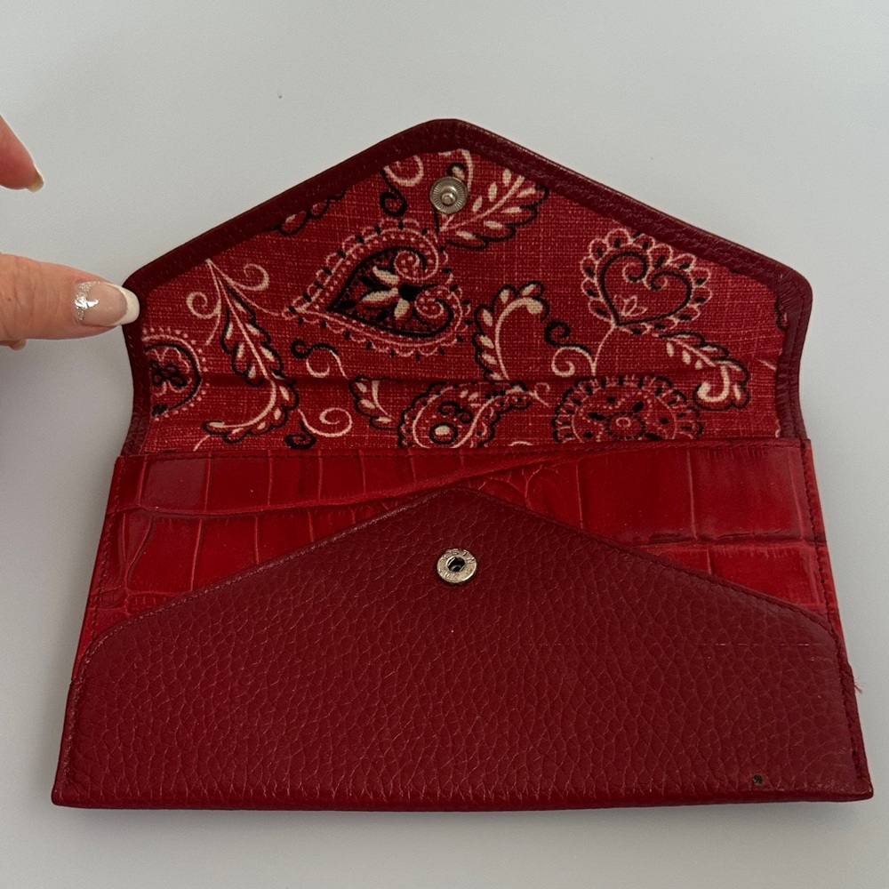 BRIGHTON Red Women's Clutch - Picture 6 of 8